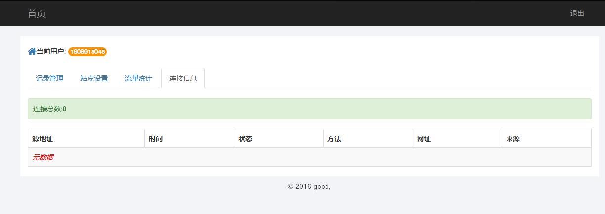 某IDC互聯(lián)網(wǎng)服務(wù)商管理系統(tǒng)--用戶域名記錄管理、站點(diǎn)設(shè)置、流量統(tǒng)計(jì)和連接信息